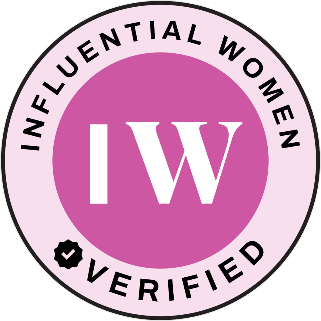 Influential Women Verified logo badge